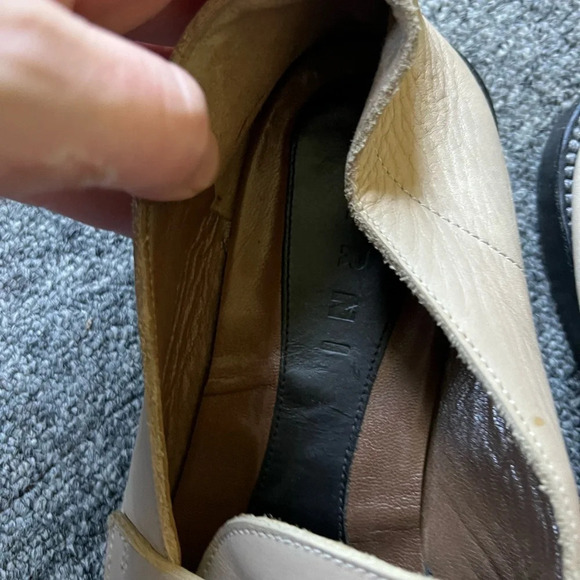 Marni Beige Loafers, size 40 - Picture 4 of 9